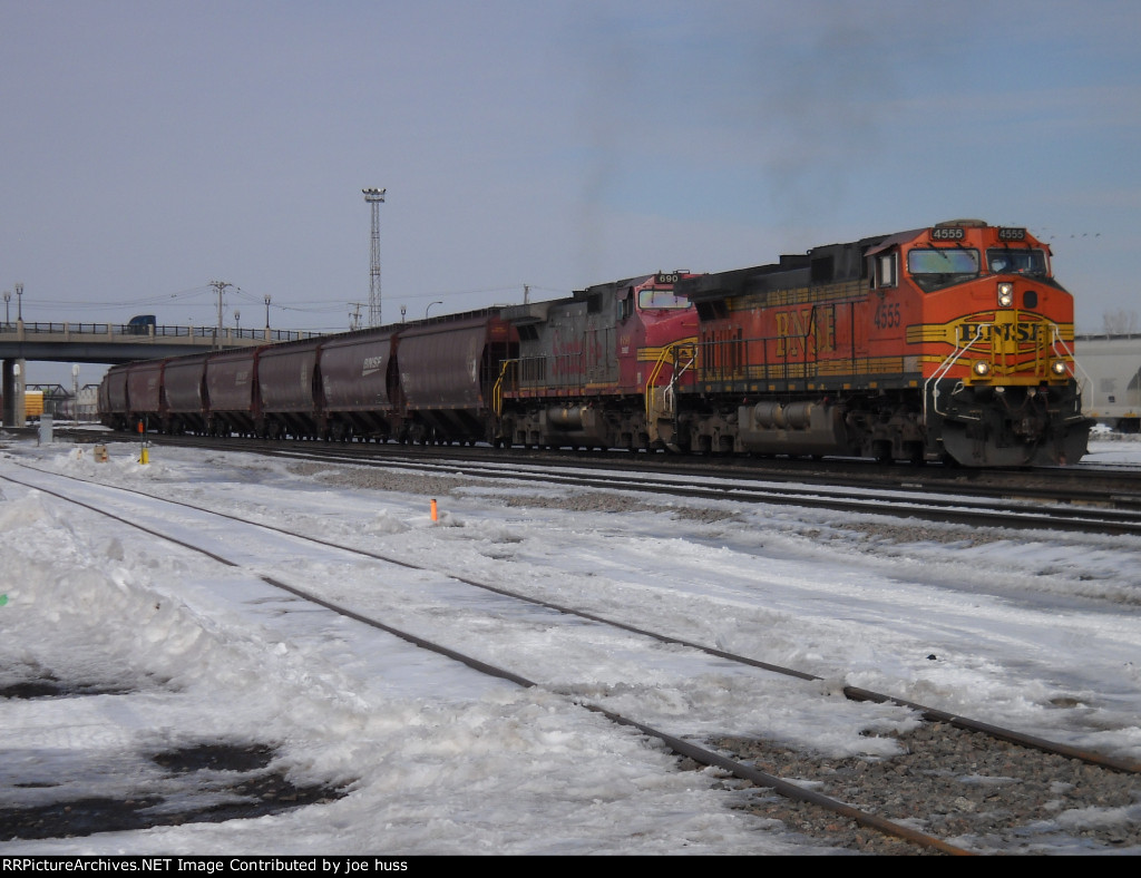 BNSF 4555 East